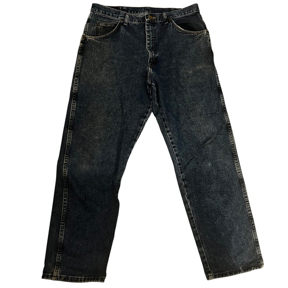 Wrangler Other - Wrangler Men's Retro Denim Blue Jeans 38x30 97601ND Medium‎ Wash